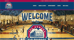Desktop Screenshot of joedumarsfieldhouse.com